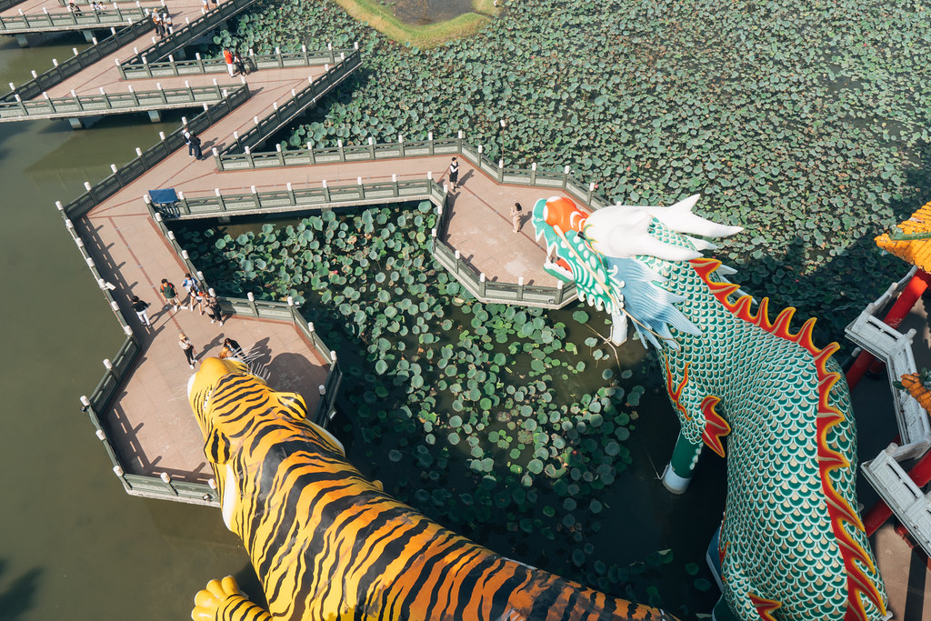 Dragon and Tiger Pagodas, Kaohsiung, Taiwan